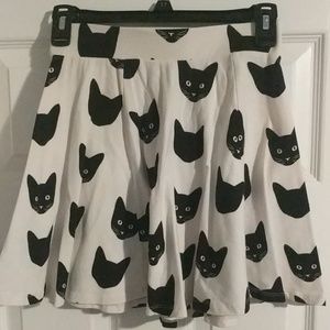 Cat circle skirt